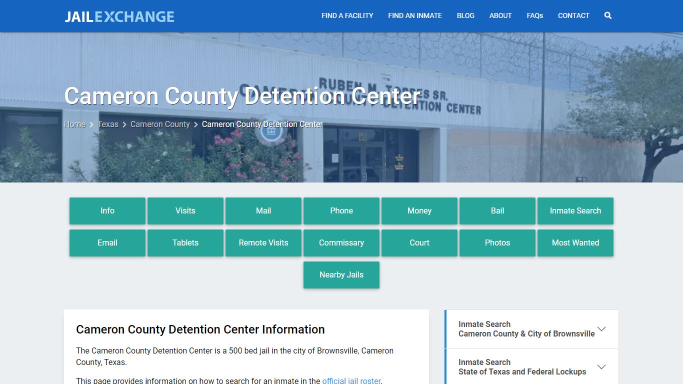 Cameron County Detention Center - Jail Exchange